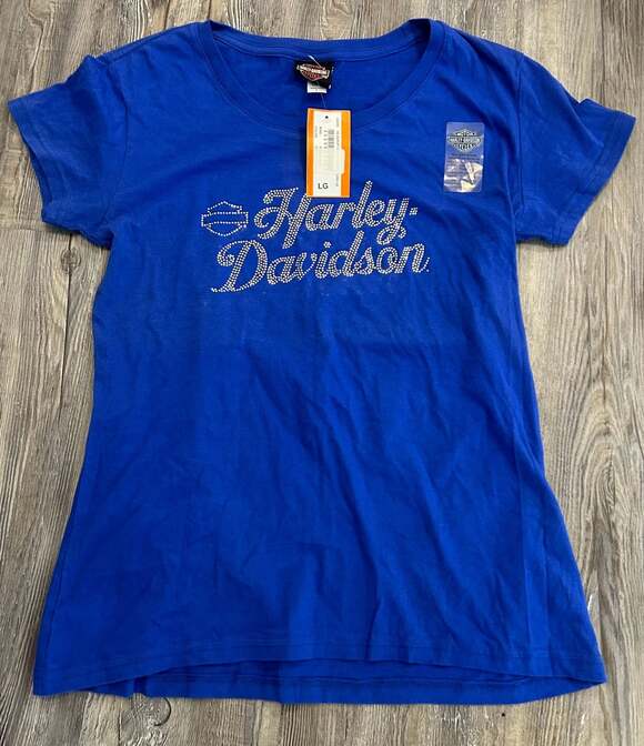 Harley-Davidson Tops - Harley-Davidson Grand Turk Rhinestone Graphic T-Shirt Size L